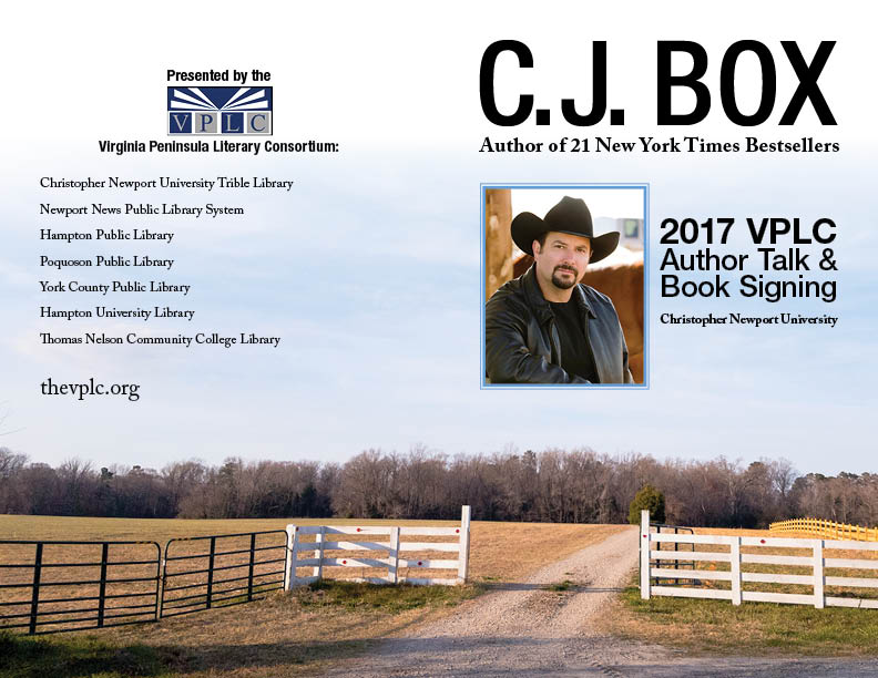 C.J. Box Author Talk - Program Cover