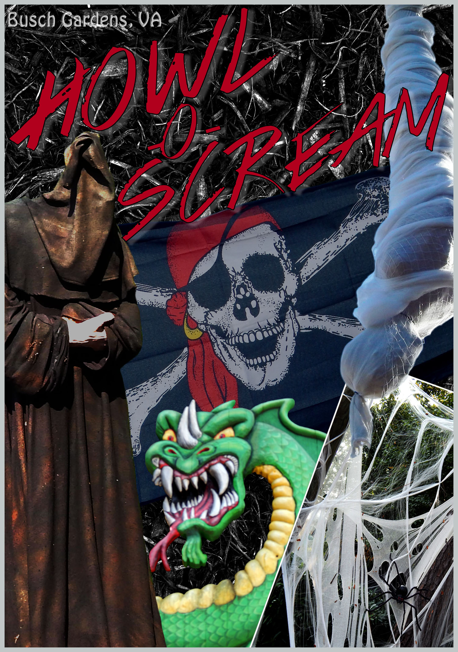 Howl O'Scream Postcard