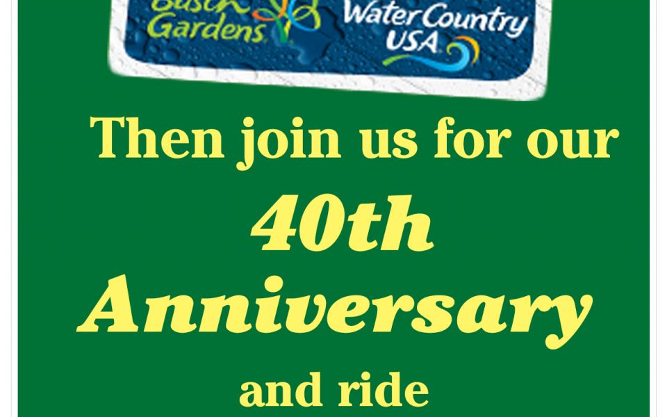 Mailed Flier - Busch Gardens - Back